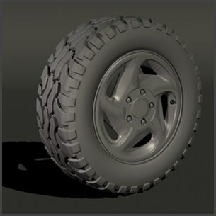 tire texture side